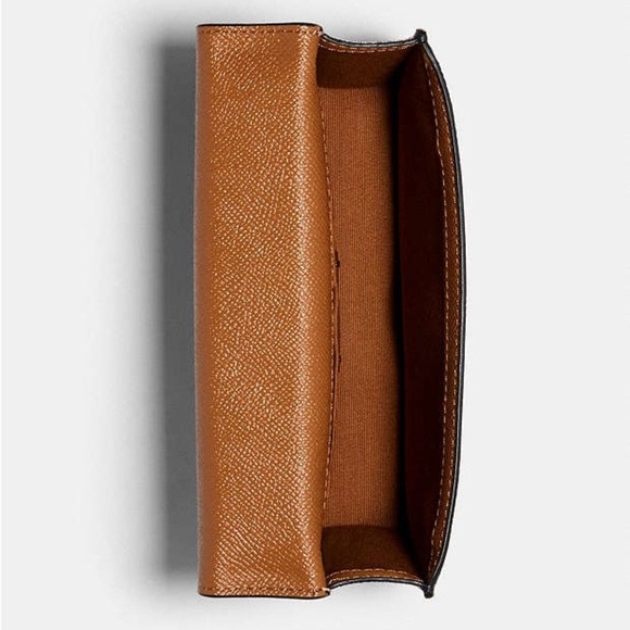 COACH Yellow, Pink and Black Leather Crossbody and Belt Bag (2 in 1) NWOT - Picture 4 of 5